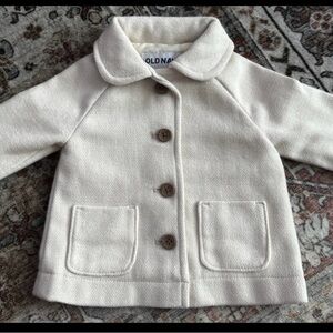 Old Navy Kids Cream Pea Coat